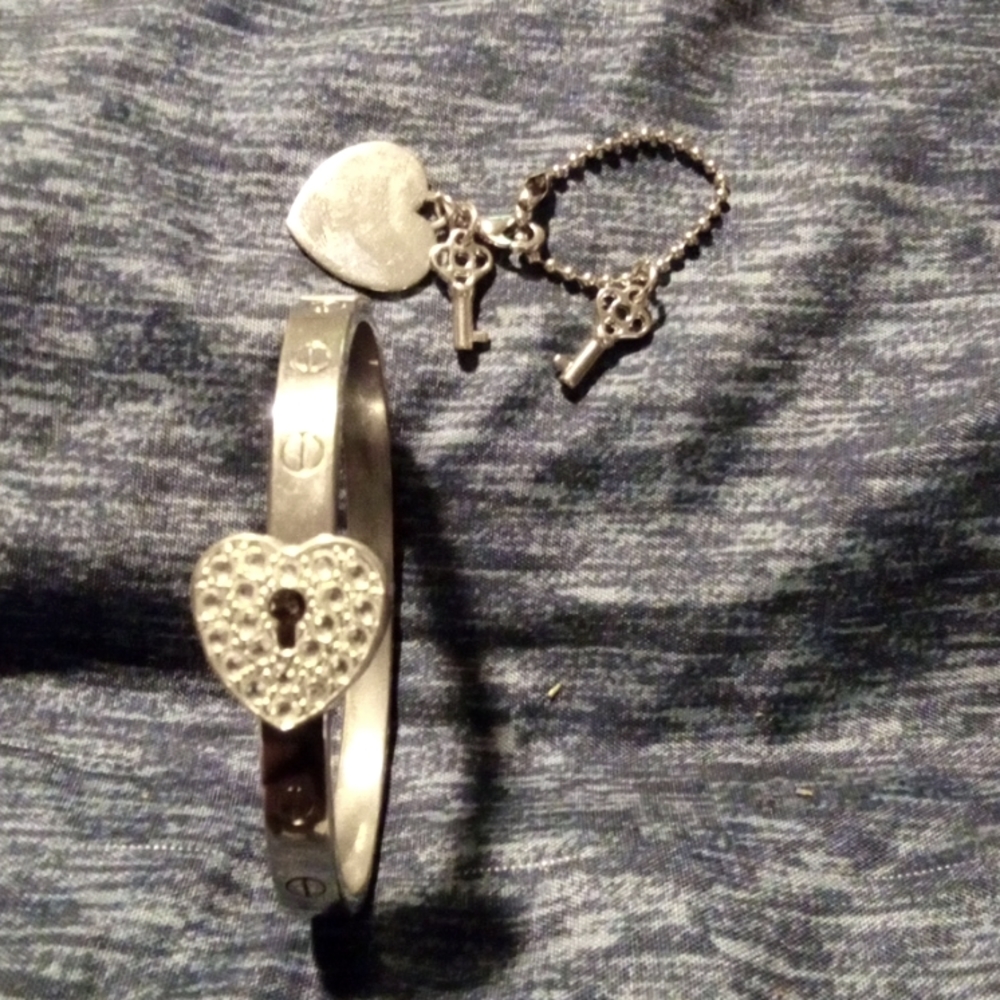 Stainless Steel Heart Bracelet